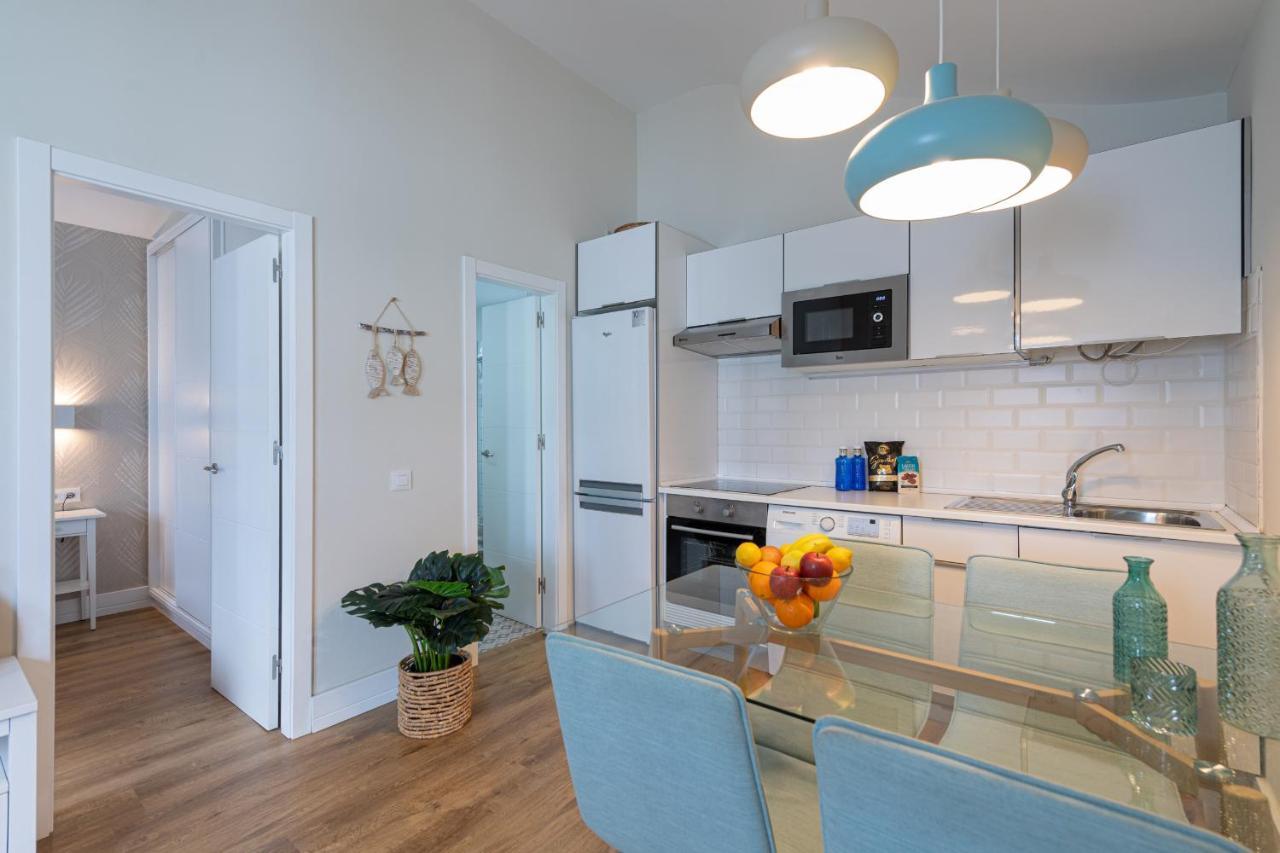 Homeforguest Modern And New Beachfront Apartment 拉·奥利瓦 外观 照片